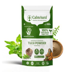 Tulsi Leaf Powder – Immunity & Respiratory Wellness | 100g Pouch