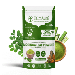 Moringa Leaf Powder – Daily Nutrition & Energy | Rich in Iron, Calcium & Antioxidants | 100g pouch