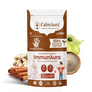 ImmunAura-Immunity Wellness Herbal Powder | Natural Immunity Booster | 100g Pouch