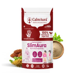 SlimAura-Weight Loss Herbal Powder | Fat Burn & Slimming Blend | 100g Pouch