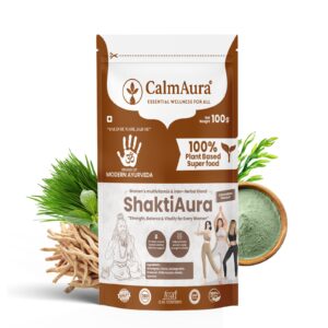 ShaktiAura-Women’s Multivitamin & Iron+ Powder | Herbal Wellness Supplement | 100g Pouch