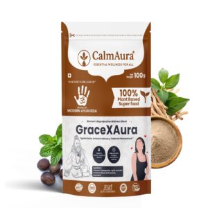 GraceXAura-Women’s Reproductive Wellness Powder | Herbal Fertility & Stamina Support | 100g Pouch