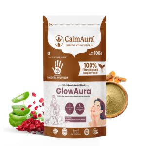 GlowAura-Skin & Beauty Herbal Powder | Herbal Glow & Radiance Care | 100g Pouch